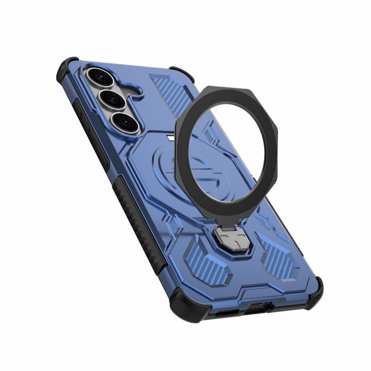 For Samsung Galaxy S26 5G J-20 Solid Color MagSafe Magnetic TPU+PC Phone Case