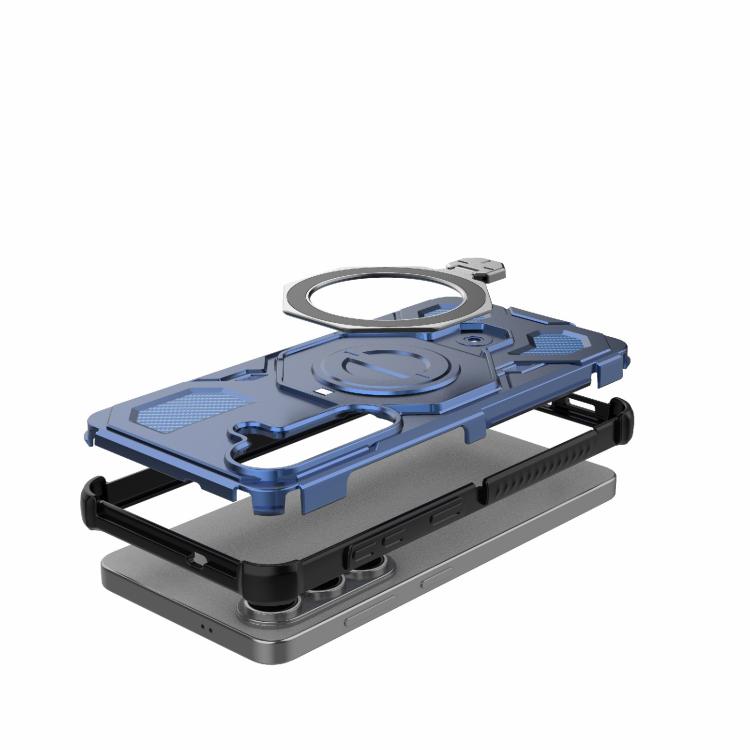 For Samsung Galaxy S26 5G J-20 Solid Color MagSafe Magnetic TPU+PC Phone Case