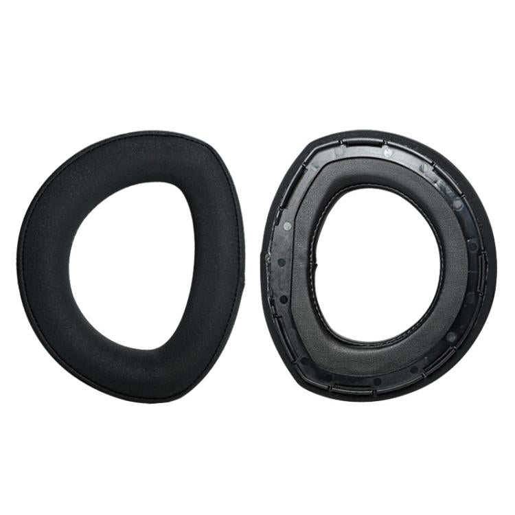 1 Pair Snap-on Replacement Earpads For Sennheiser HD800 / HD800S, Material:Splicing Nano - Black