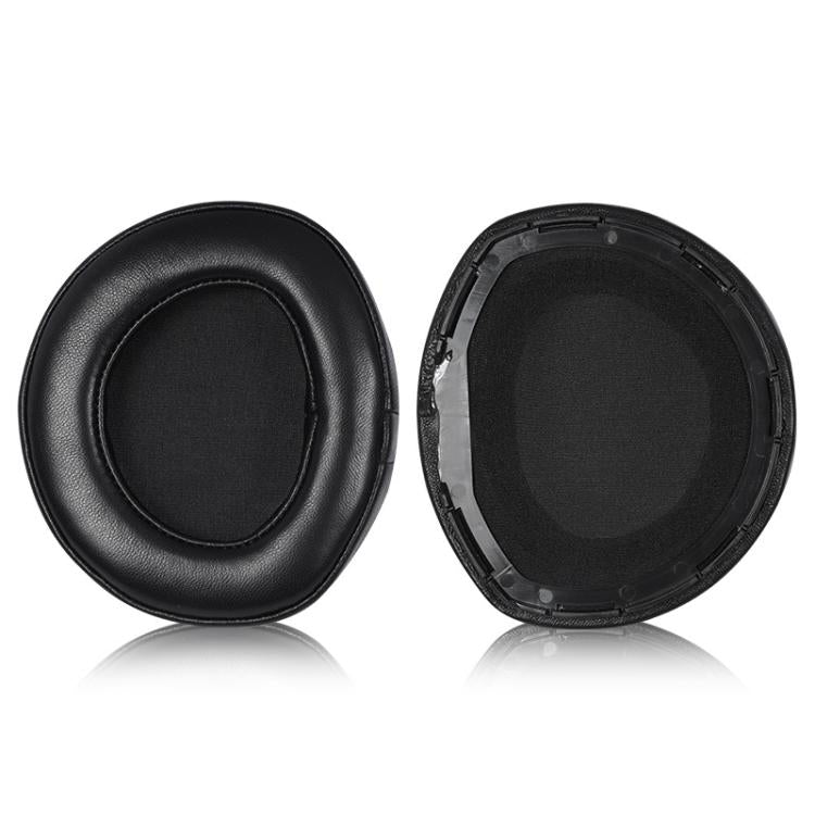 1 Pair Snap-on Replacement Earpads For Sennheiser HD800 / HD800S, Material:Lambskin Stitching - Black