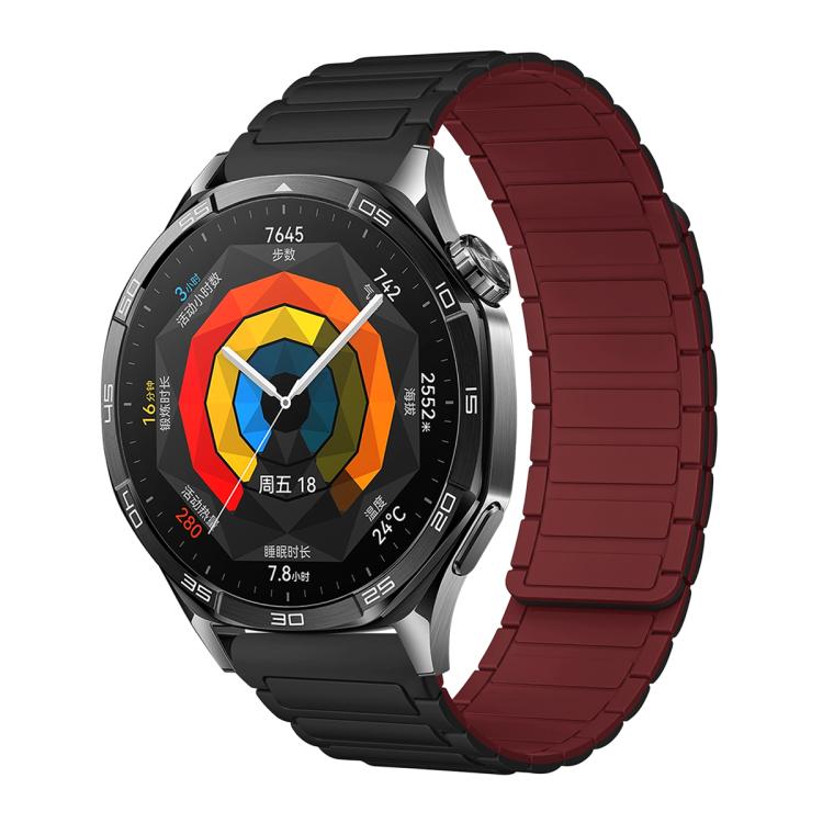 18mm Tri-beads Magnetic Silicone Watch Band