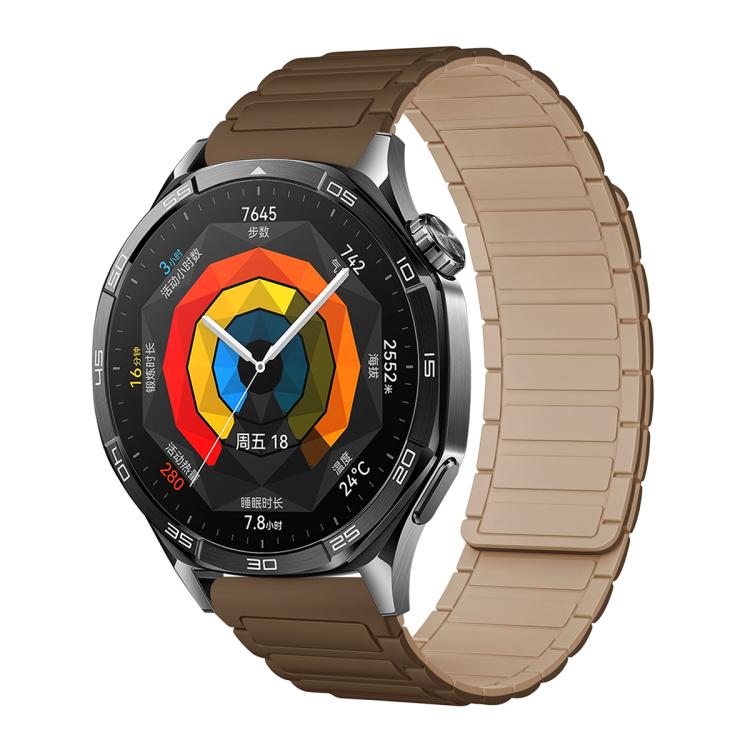 18mm Tri-beads Magnetic Silicone Watch Band