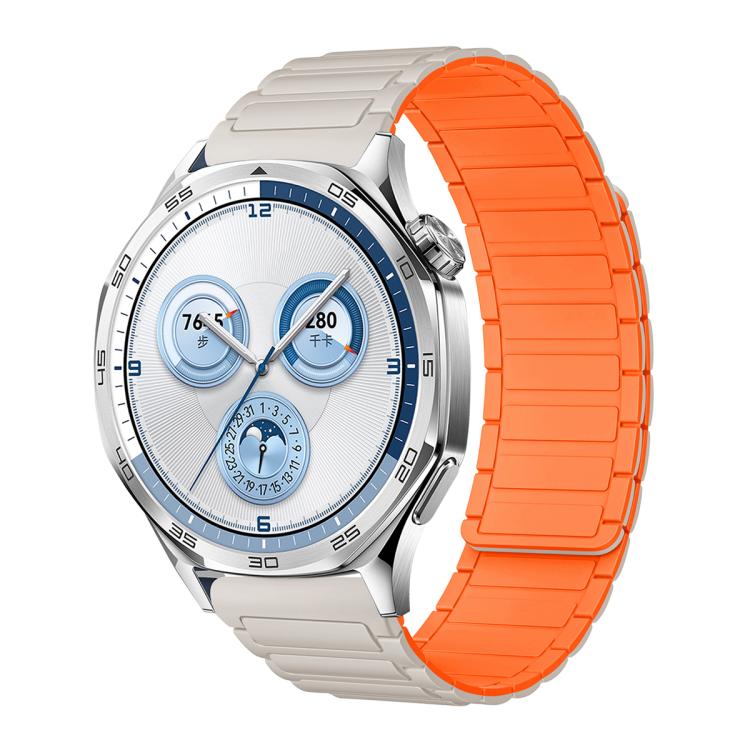 18mm Tri-beads Magnetic Silicone Watch Band
