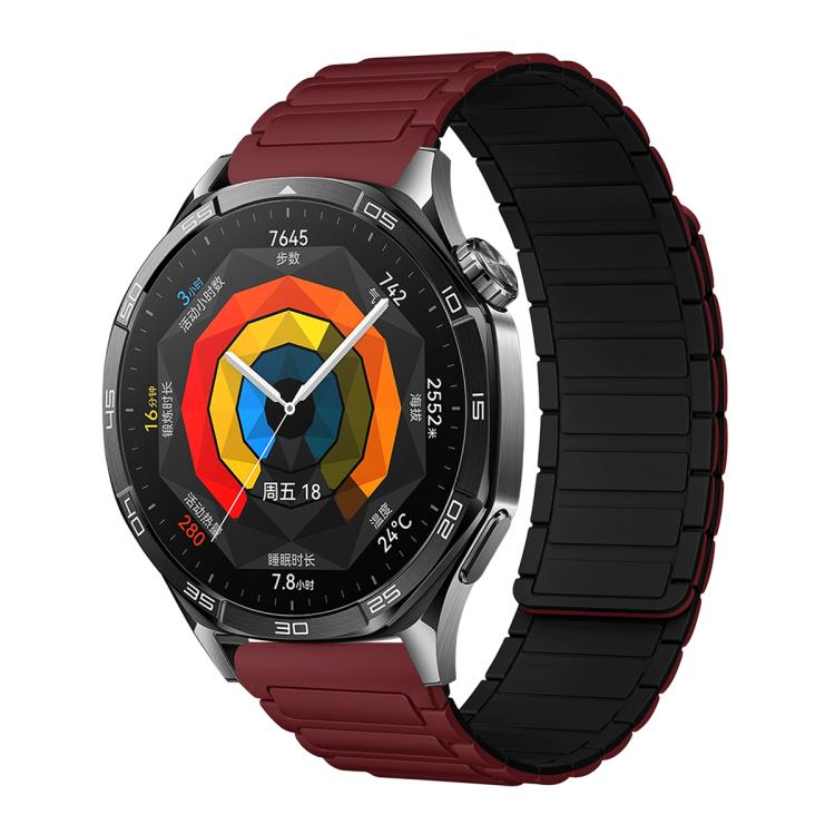 18mm Tri-beads Magnetic Silicone Watch Band