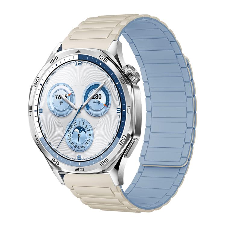 22mm Tri-beads Magnetic Silicone Watch Band