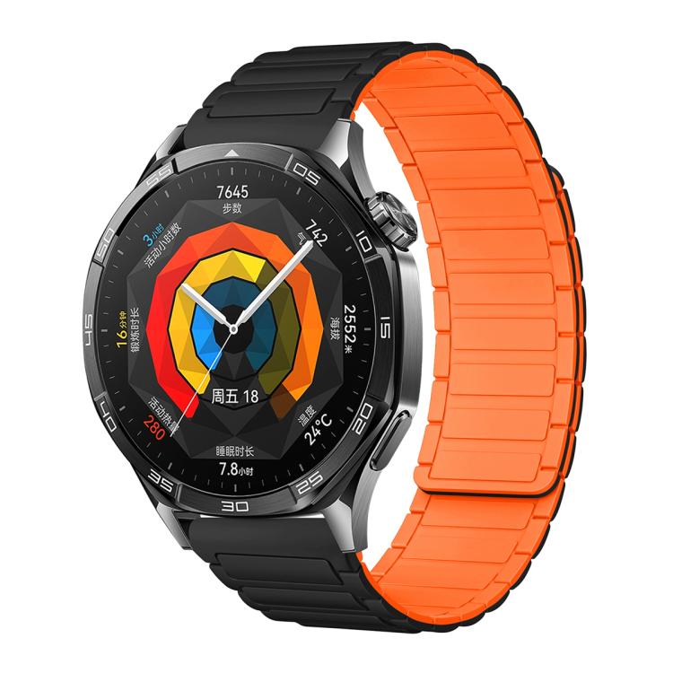 22mm Tri-beads Magnetic Silicone Watch Band