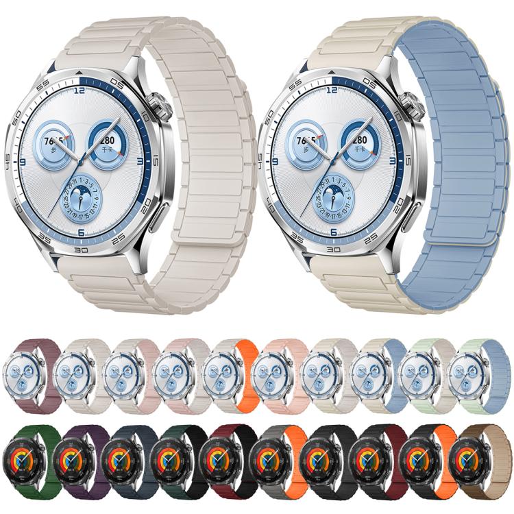 20mm Tri-beads Magnetic Silicone Watch Band