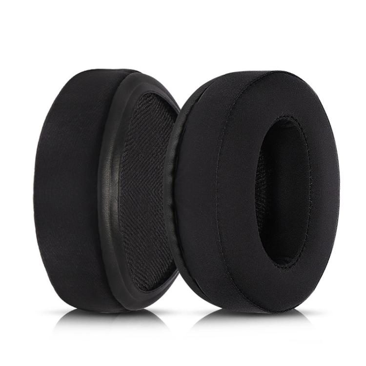 2pcs Insert Replacement Earpads For Sennheiser HD4.30 / HD350BT / HD400s / HD420s / HD458BT / HD300 / HD4.50 / HD4.40BT, Material:Ice Silk Cloth Black