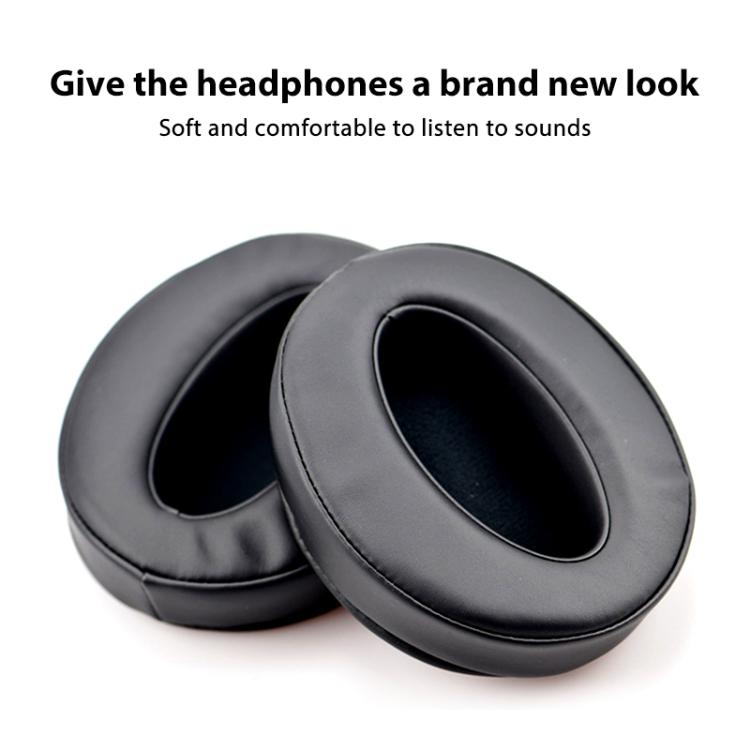 2pcs Insert Replacement Earpads For Sennheiser HD4.30 / HD350BT / HD400s / HD420s / HD458BT / HD300 / HD4.50 / HD4.40BT, Material:Sackcloth Grey