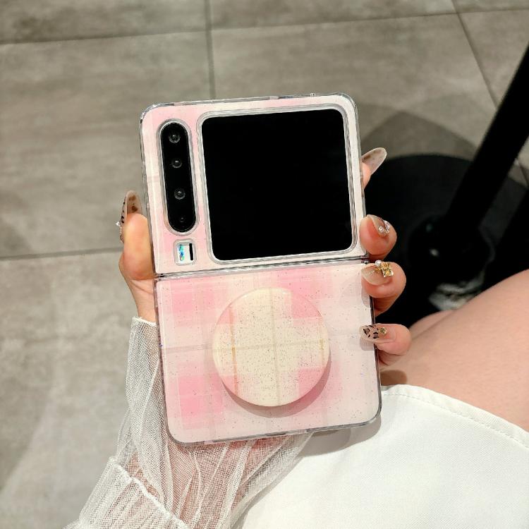 For Huawei Pura X Glitter Powder Dots Pattern Phone Case with Holder