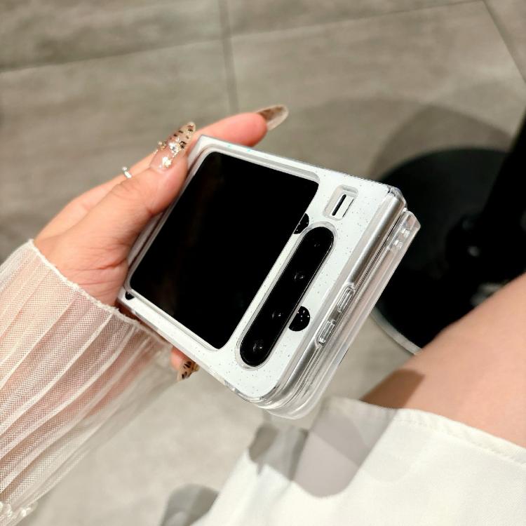 For Huawei Pura X Glitter Powder Dots Pattern Phone Case with Holder