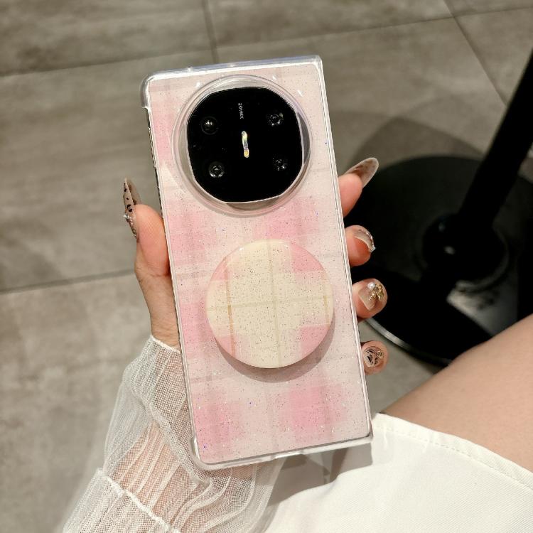 For Huawei Mate X3 / X5 Glitter Powder Dots Pattern Phone Case with Holder
