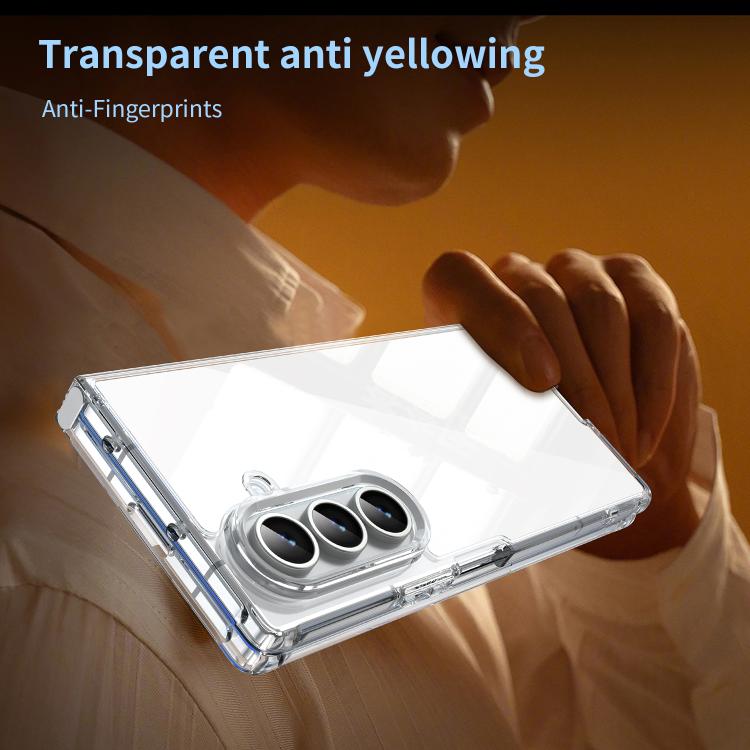 For Samsung Galaxy Z Fold7 5G PC Hybrid TPU Airbag Shockproof Phone Case