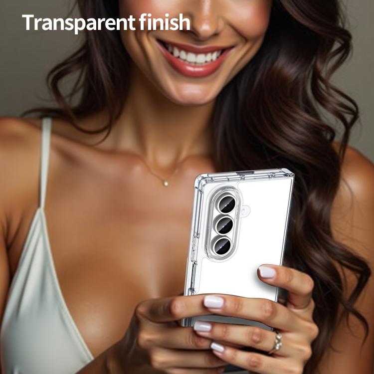 For Samsung Galaxy Z Fold7 5G PC Hybrid TPU Airbag Shockproof Phone Case