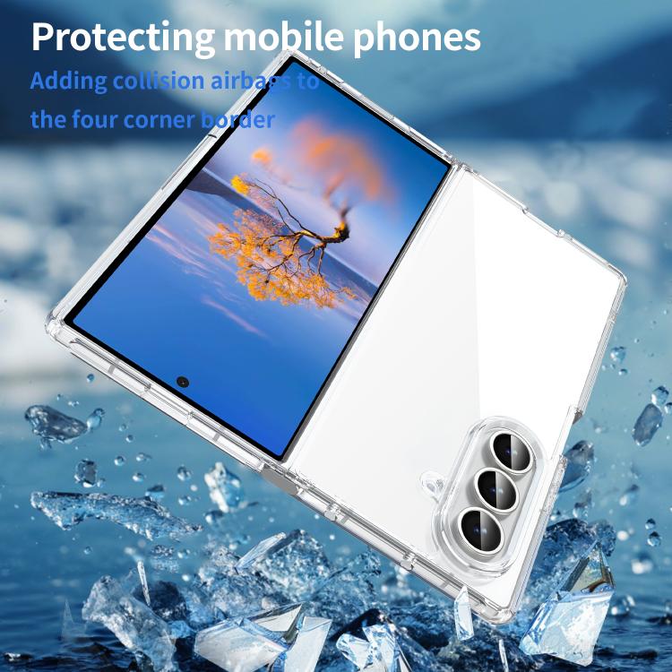For Samsung Galaxy Z Fold7 5G PC Hybrid TPU Airbag Shockproof Phone Case