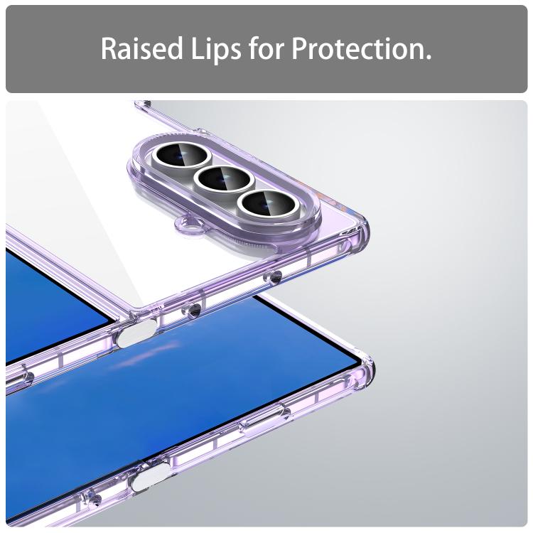 For Samsung Galaxy Z Fold7 5G PC Hybrid TPU Airbag Shockproof Phone Case