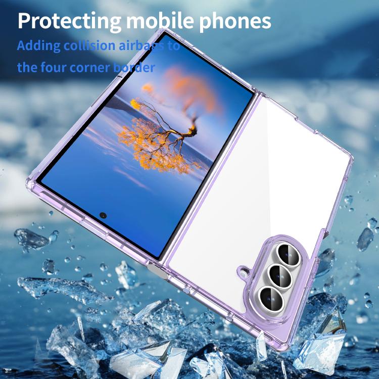 For Samsung Galaxy Z Fold7 5G PC Hybrid TPU Airbag Shockproof Phone Case