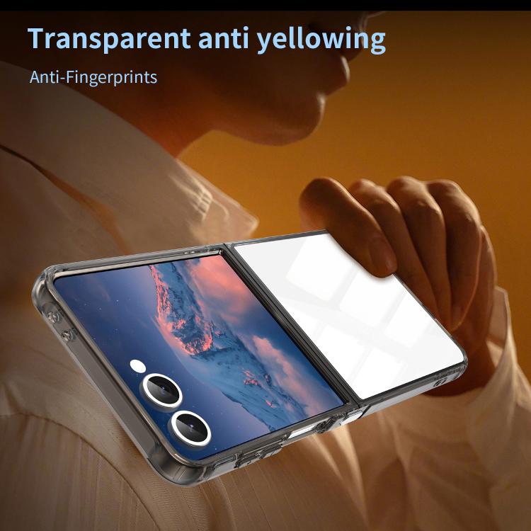 For Samsung Galaxy Z Flip7 5G PC Hybrid TPU Airbag Shockproof Phone Case