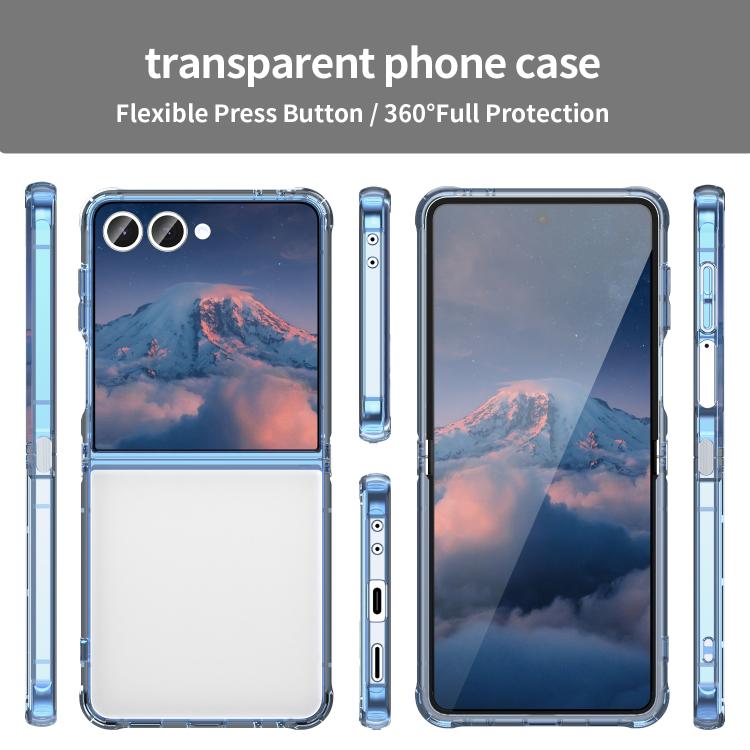 For Samsung Galaxy Z Flip7 5G PC Hybrid TPU Airbag Shockproof Phone Case