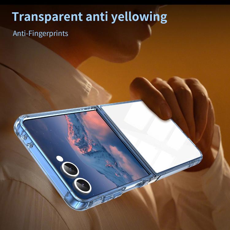 For Samsung Galaxy Z Flip7 5G PC Hybrid TPU Airbag Shockproof Phone Case