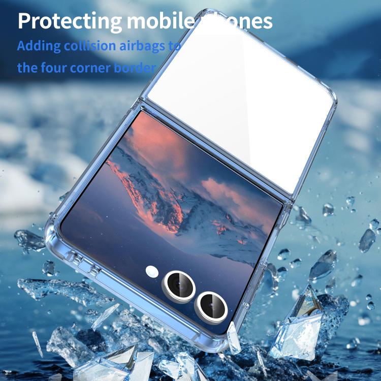 For Samsung Galaxy Z Flip7 5G PC Hybrid TPU Airbag Shockproof Phone Case