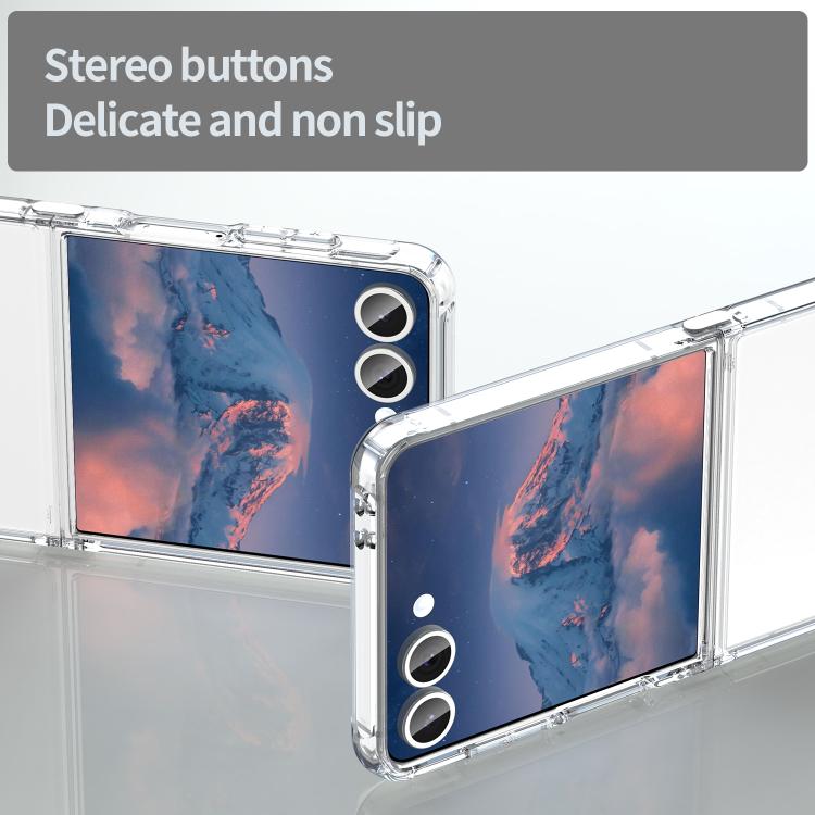 For Samsung Galaxy Z Flip7 5G PC Hybrid TPU Airbag Shockproof Phone Case
