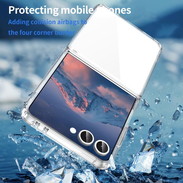 For Samsung Galaxy Z Flip7 5G PC Hybrid TPU Airbag Shockproof Phone Case