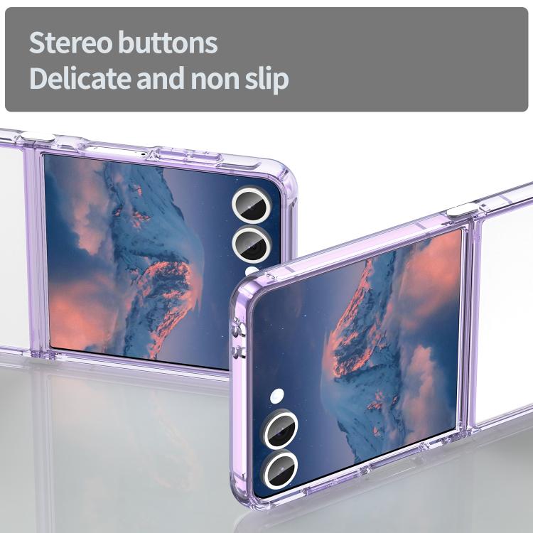 For Samsung Galaxy Z Flip7 5G PC Hybrid TPU Airbag Shockproof Phone Case