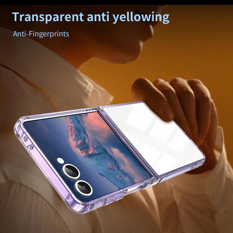 For Samsung Galaxy Z Flip7 5G PC Hybrid TPU Airbag Shockproof Phone Case
