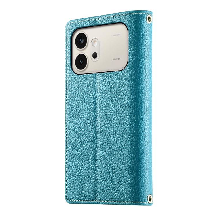 For Honor 600 Global / 600 Pro Global Stitching Multi-card Zipper Wallet Leather Phone Case with Short Strap