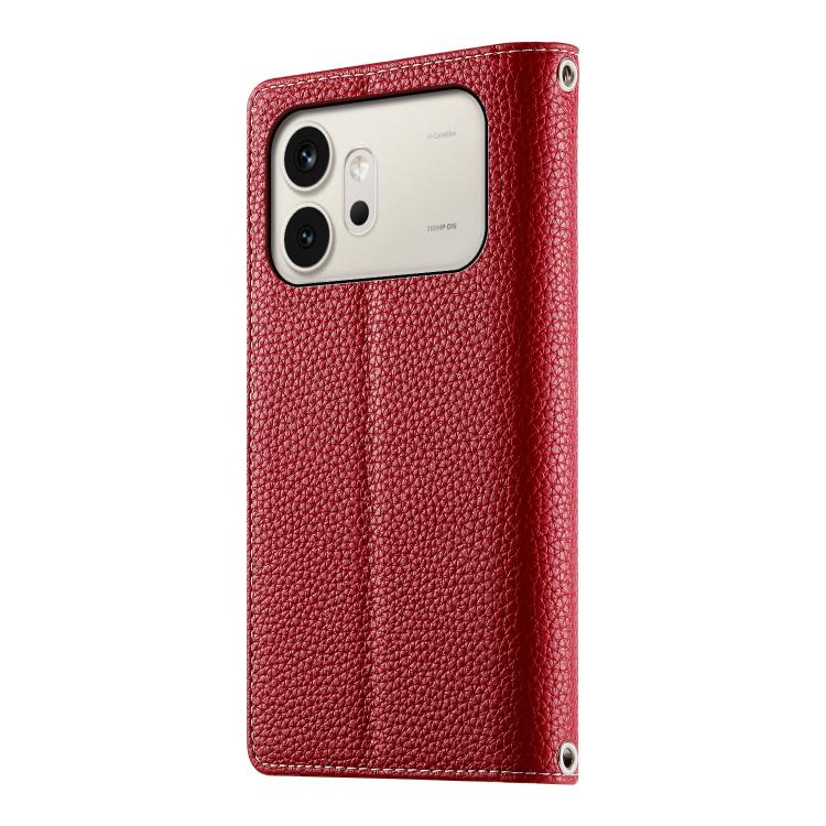 For Honor 600 Global / 600 Pro Global Stitching Multi-card Zipper Wallet Leather Phone Case with Short Strap