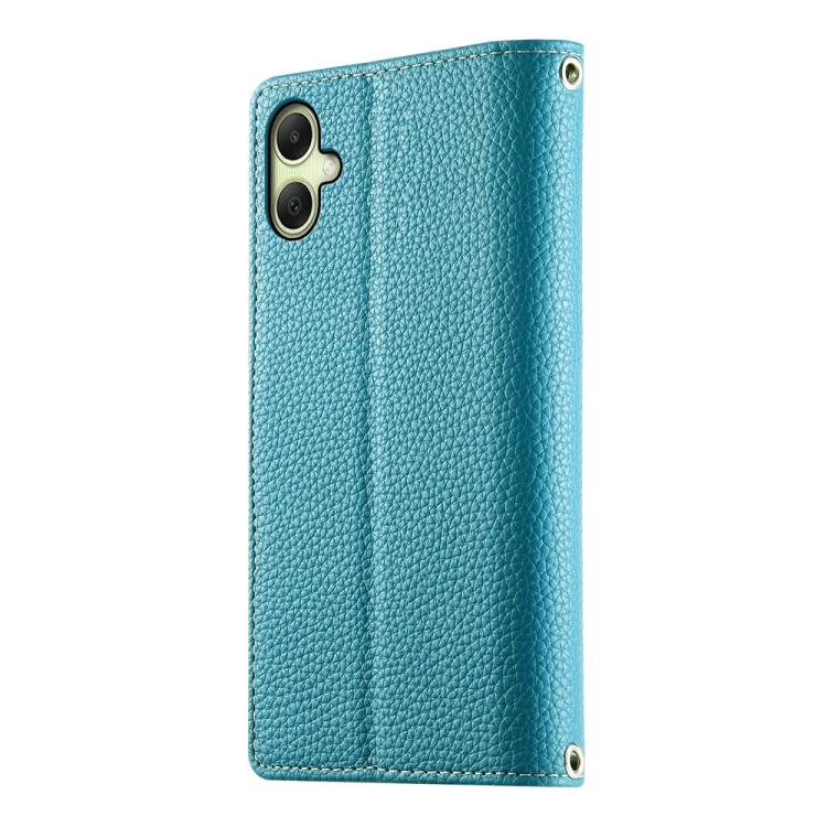 For Samsung Galaxy A06 4G / 5G / A07 4G Stitching Multi-card Zipper Wallet Leather Phone Case with Short Strap