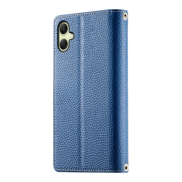 For Samsung Galaxy A06 4G / 5G / A07 4G Stitching Multi-card Zipper Wallet Leather Phone Case with Short Strap