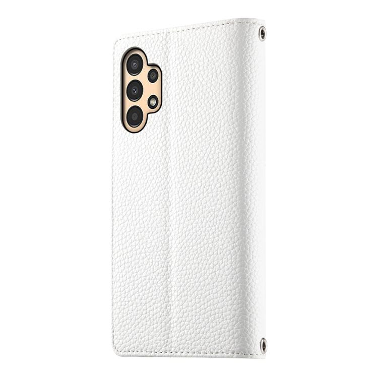 For Samsung Galaxy A13 4G / 5G / A04 / A04s Stitching Multi-card Zipper Wallet Leather Phone Case with Short Strap