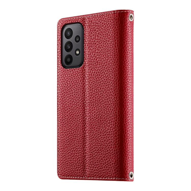 For Samsung Galaxy A23 4G / 5G / M13 4G / M23 Stitching Multi-card Zipper Wallet Leather Phone Case with Short Strap