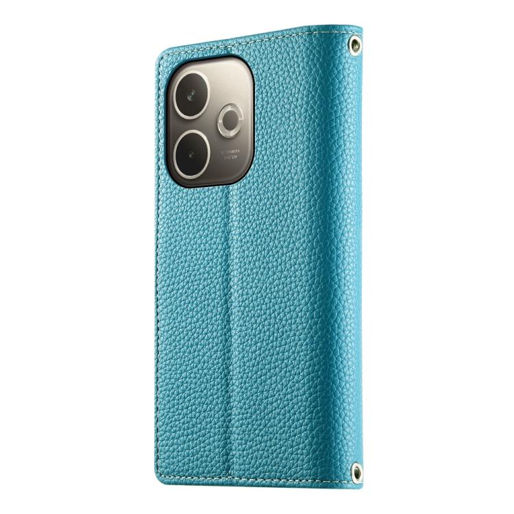 For OPPO A5 Pro 5G Global Stitching Multi-card Zipper Wallet Leather Phone Case with Short Strap