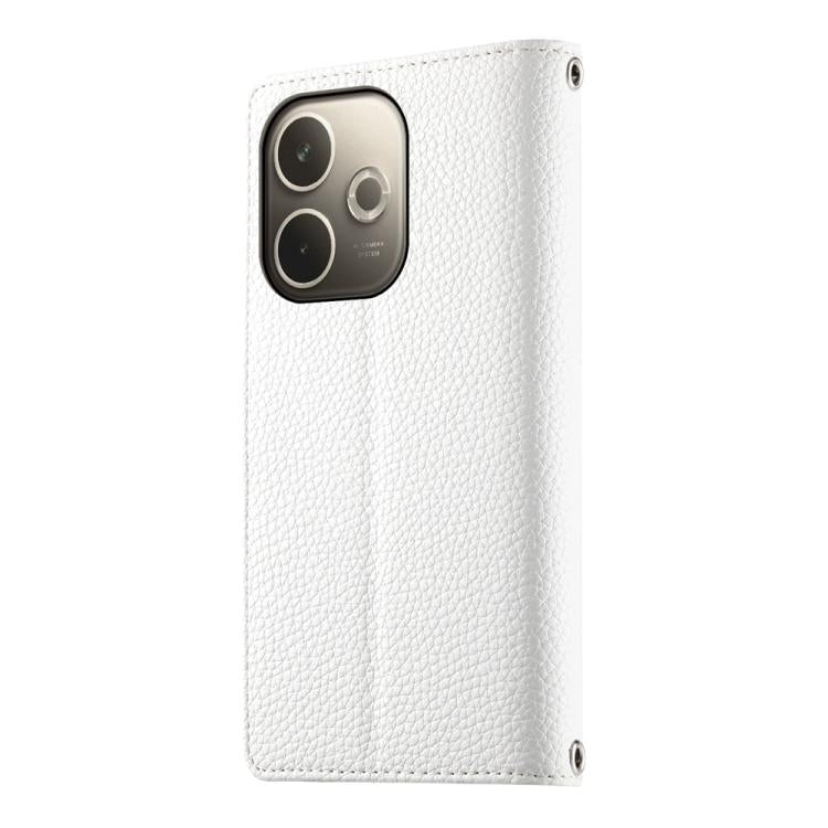 For OPPO A5 Pro 5G Global Stitching Multi-card Zipper Wallet Leather Phone Case with Short Strap
