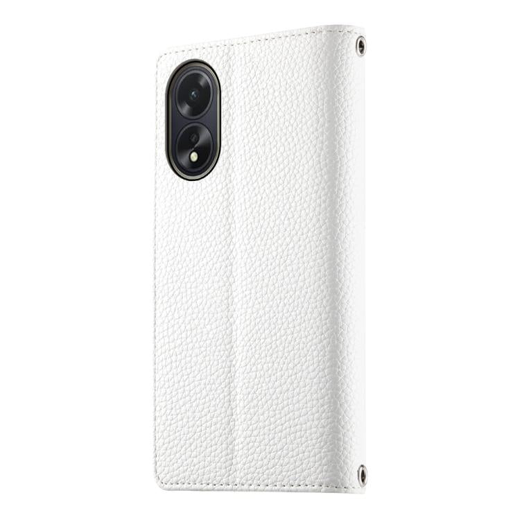 For OPPO A18 / A38 Global Stitching Multi-card Zipper Wallet Leather Phone Case with Short Strap