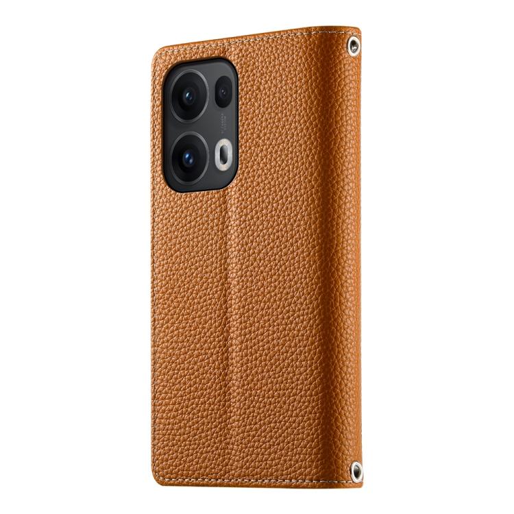 For OPPO Reno13 Pro Global Stitching Multi-card Zipper Wallet Leather Phone Case with Short Strap