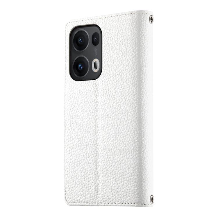 For OPPO Reno13 Pro Global Stitching Multi-card Zipper Wallet Leather Phone Case with Short Strap