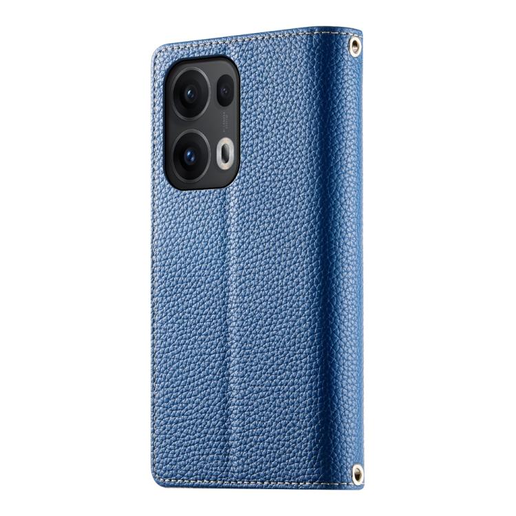 For OPPO Reno13 Pro Global Stitching Multi-card Zipper Wallet Leather Phone Case with Short Strap
