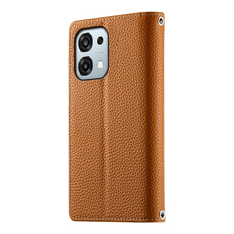 For OPPO A6 Pro 4G / 5G Global / F31 5G Stitching Multi-card Zipper Wallet Leather Phone Case with Short Strap