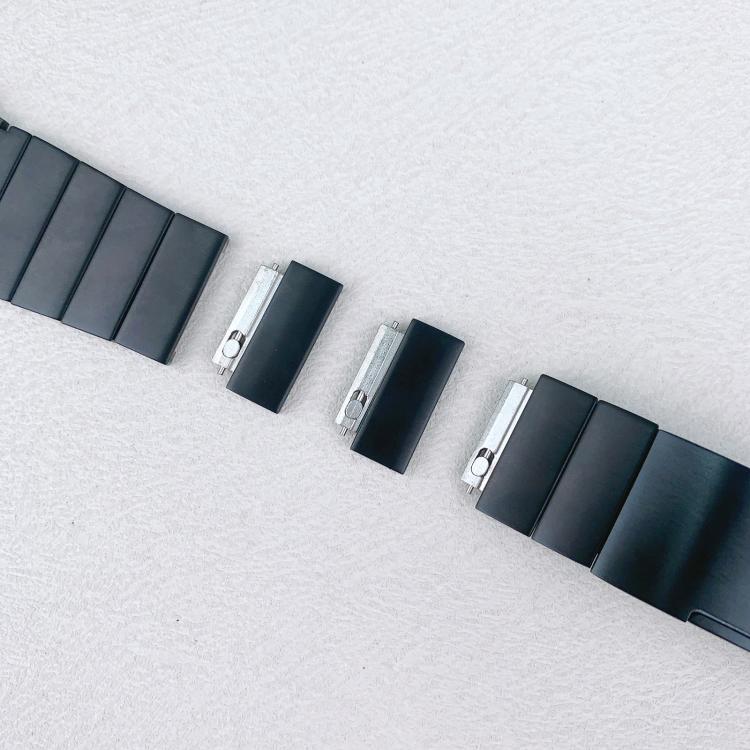 22mm One-beads Side-detachable Buckle Stainless Steel Watch Band