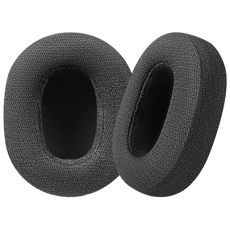 2pcs Spliced ??Skin-friendly Cotton Earphone Replacement Earpads Pads For Sony WH-1000XM5 - Black