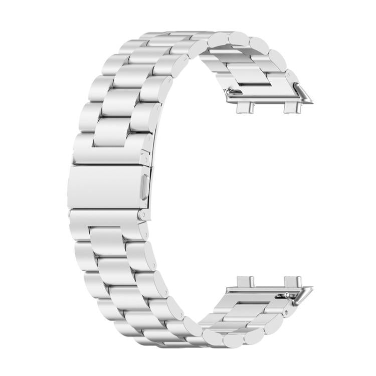 For OPPO Watch 1 41mm Tri-beads Flat Buckle Titanium Alloy Watch Band