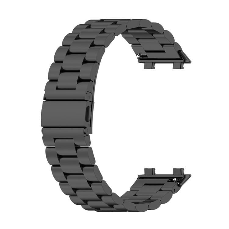 For OPPO Watch 2 42mm Tri-beads Flat Buckle Titanium Alloy Watch Band