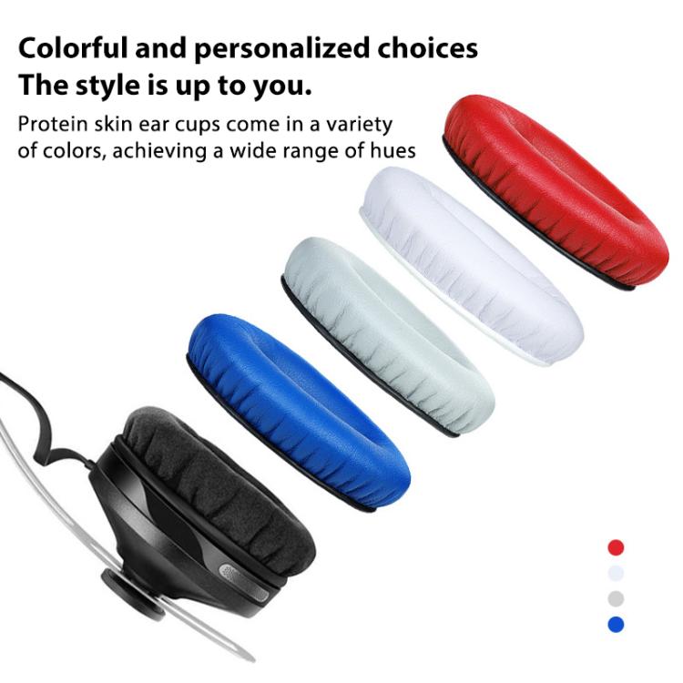 2pcs Insert Replacement Earpads For Sennheiser Momentum On-Ear 1 / On-Ear 2 / On-Ear HD1, Material:Microfiber Black