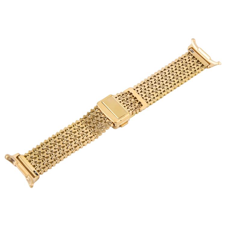 For Samsung Galaxy Watch Ultra 47mm / Ultra 2025 Magnetic Snap Clasp Steel Mesh Metal Watch Band