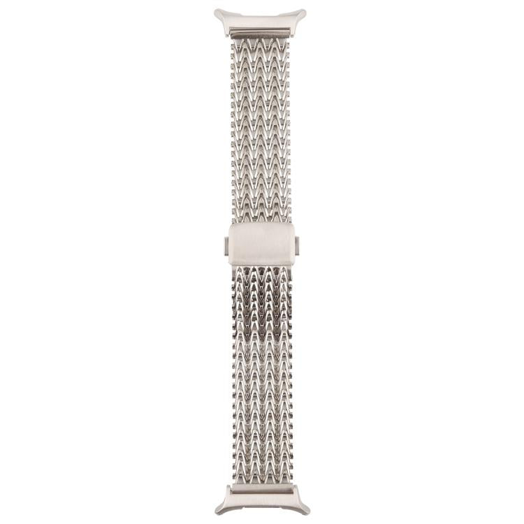 For Samsung Galaxy Watch Ultra 47mm / Ultra 2025 Magnetic Snap Clasp Steel Mesh Metal Watch Band
