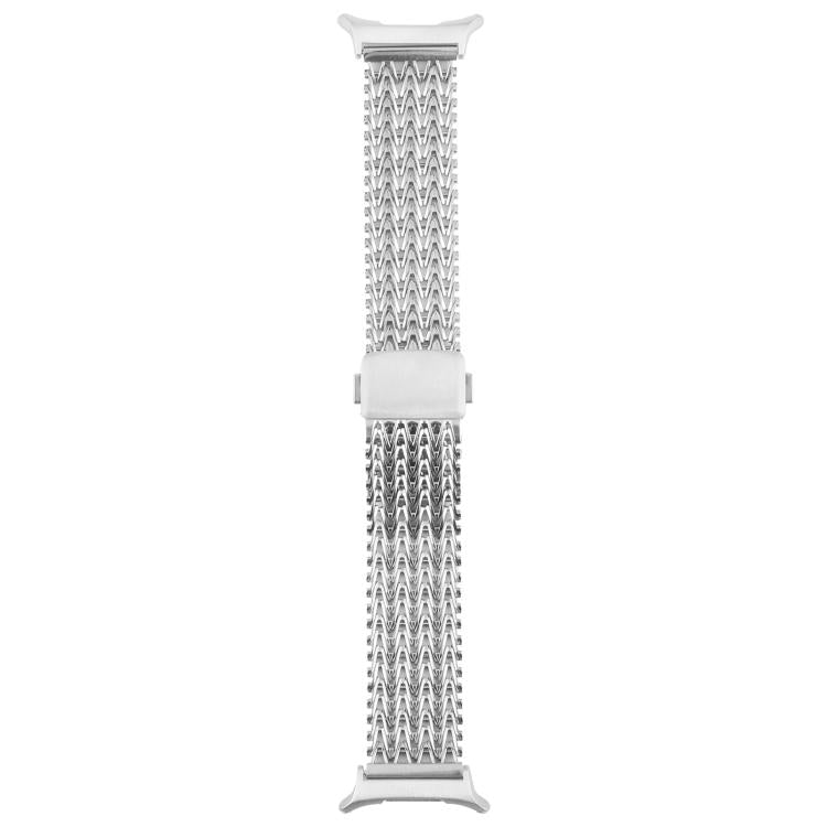 For Samsung Galaxy Watch Ultra 47mm / Ultra 2025 Magnetic Snap Clasp Steel Mesh Metal Watch Band